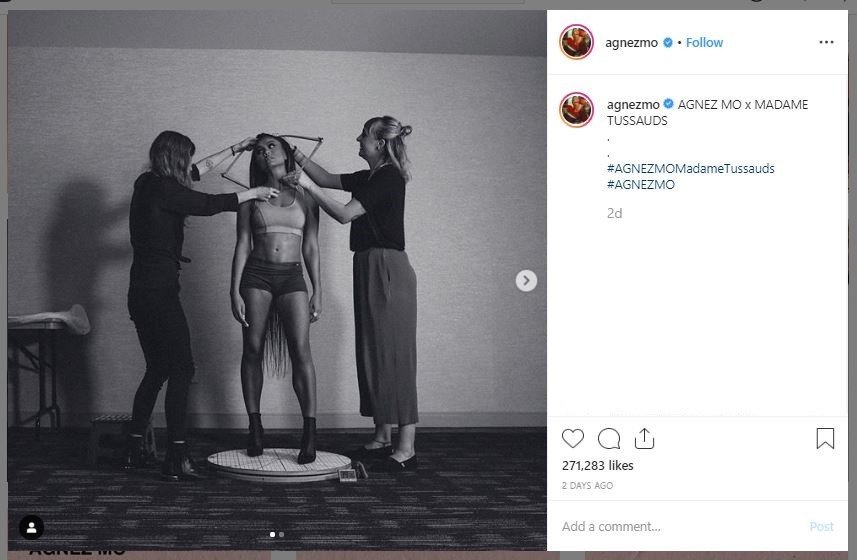 Agnez Mo Madame Tussauds